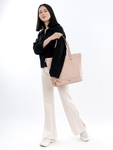 Cabas 'Kimberly' Suri Frey en rose : devant
