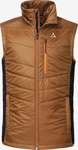 Schöffel - Colete desportivos 'Stams' em laranja: frente