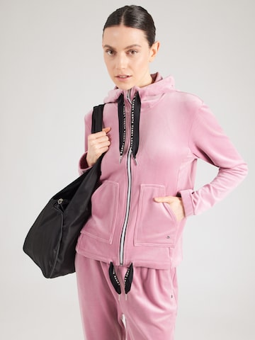 LUHTA Спортивная кофта 'BROMARF' в Ярко-розовый: спереди