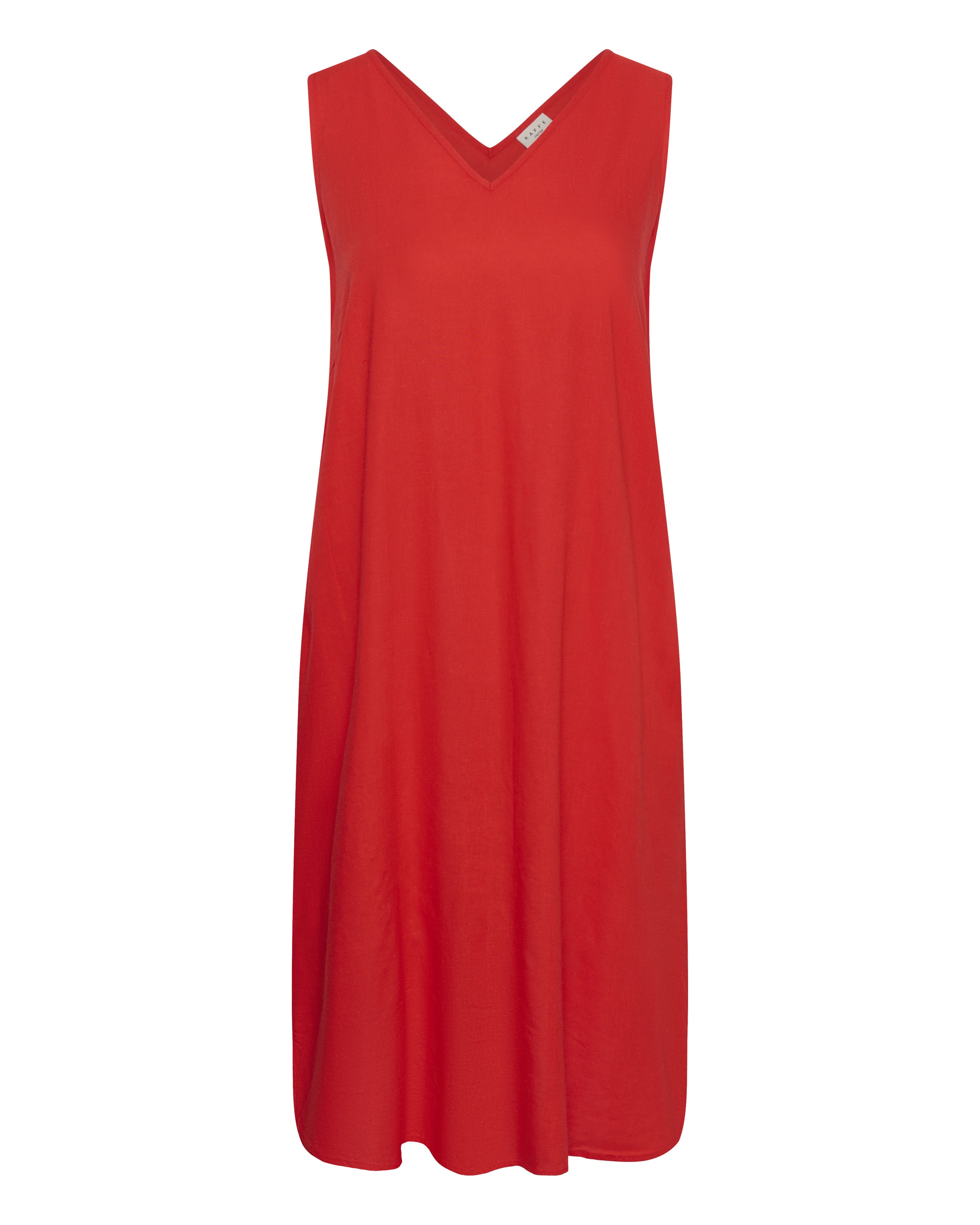 Robe 'KCmille' KAFFE CURVE en rouge : devant