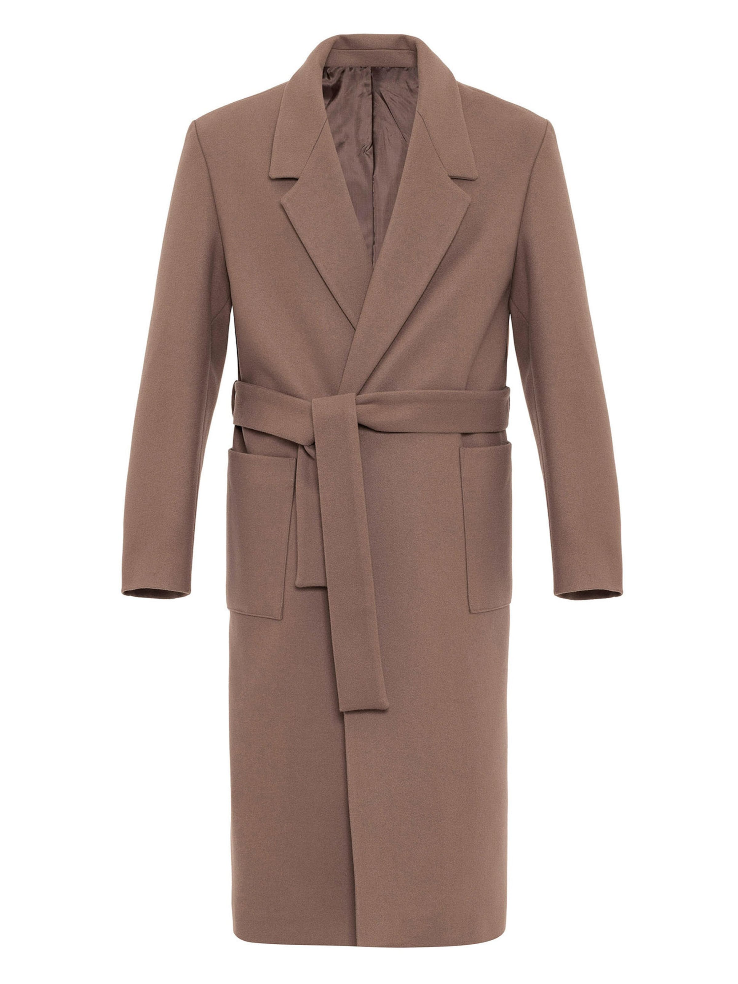 Antioch Демисезонное пальто в Бежевый: спереди