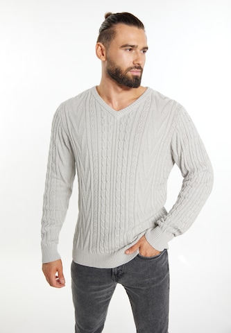 Pullover di DreiMaster Vintage in grigio: frontale