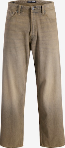 JACK & JONES Baggy Farkut 'JJIAlex Original' värissä beige: etupuoli