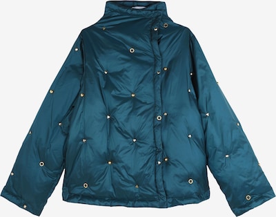 Scalpers Übergangsjacke in gold / petrol, Produktansicht