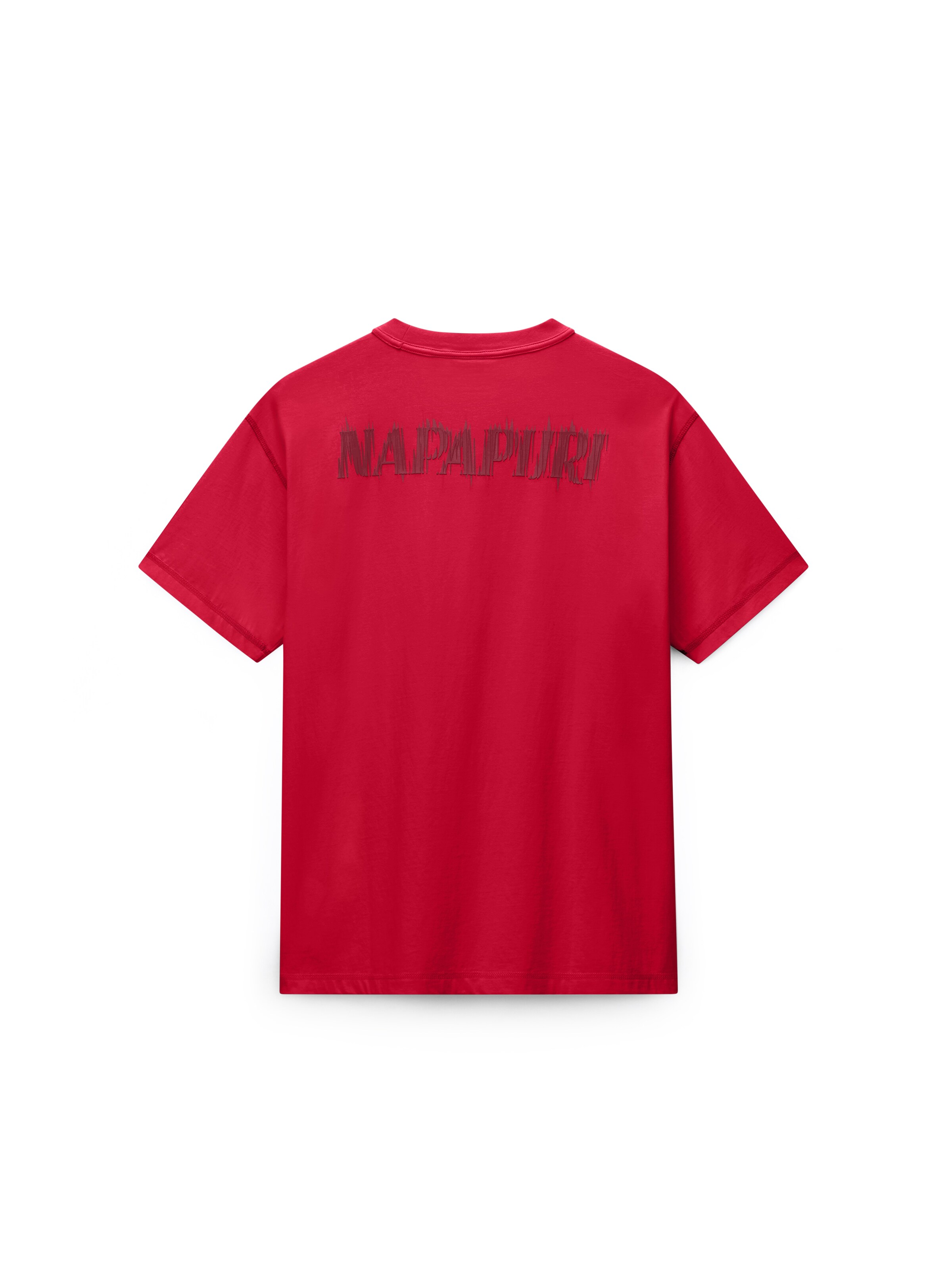 NAPAPIJRI Póló '6C41 - NP MN  S-UMBRA SS' - piros