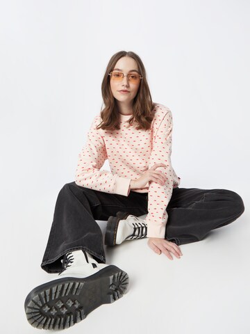 LEVI'S ® Sweatshirt 'Graphic Standard Crewneck Sweatshirt' in Pink