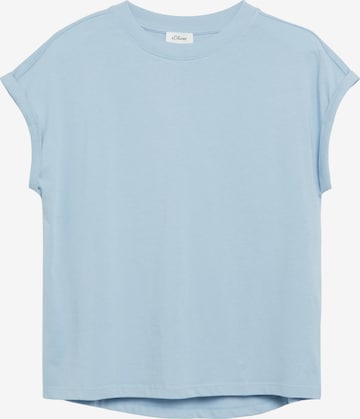 s.Oliver Shirt in Blauw: voorkant