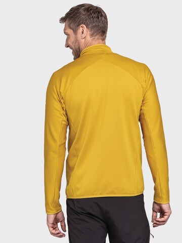 Schöffel Funktionele fleece-jas ' Hiking Fleece Jk Style Cascata MNS ' in Geel