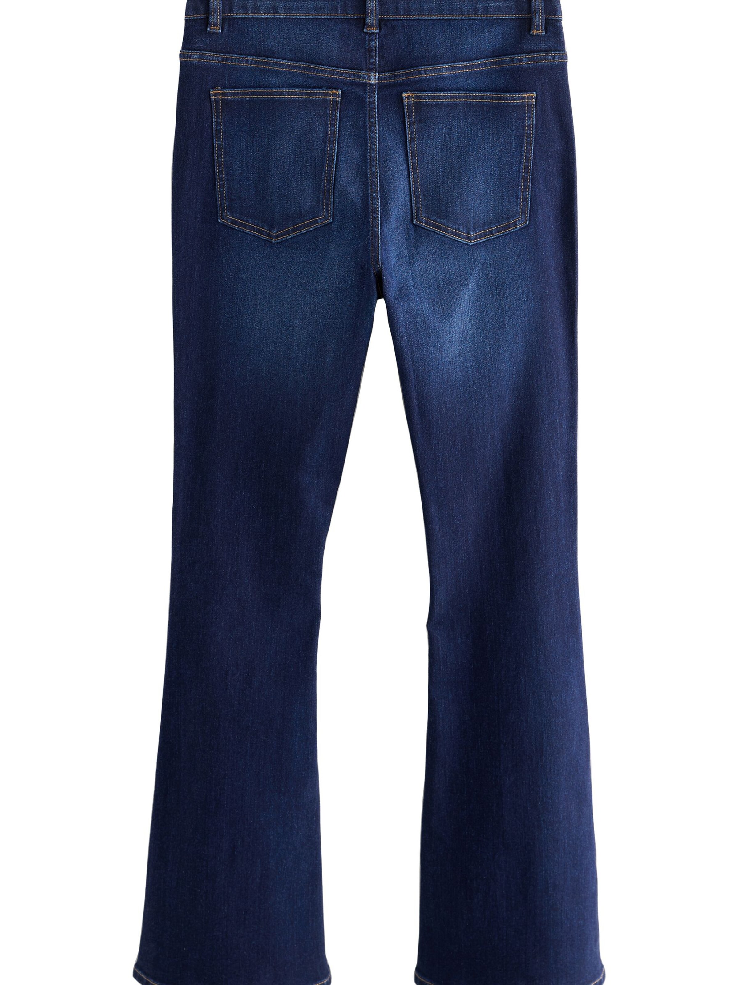 The Set Flared Jeans in Blauw