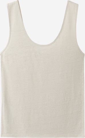 MANGO Top | siva barva: sprednja stran