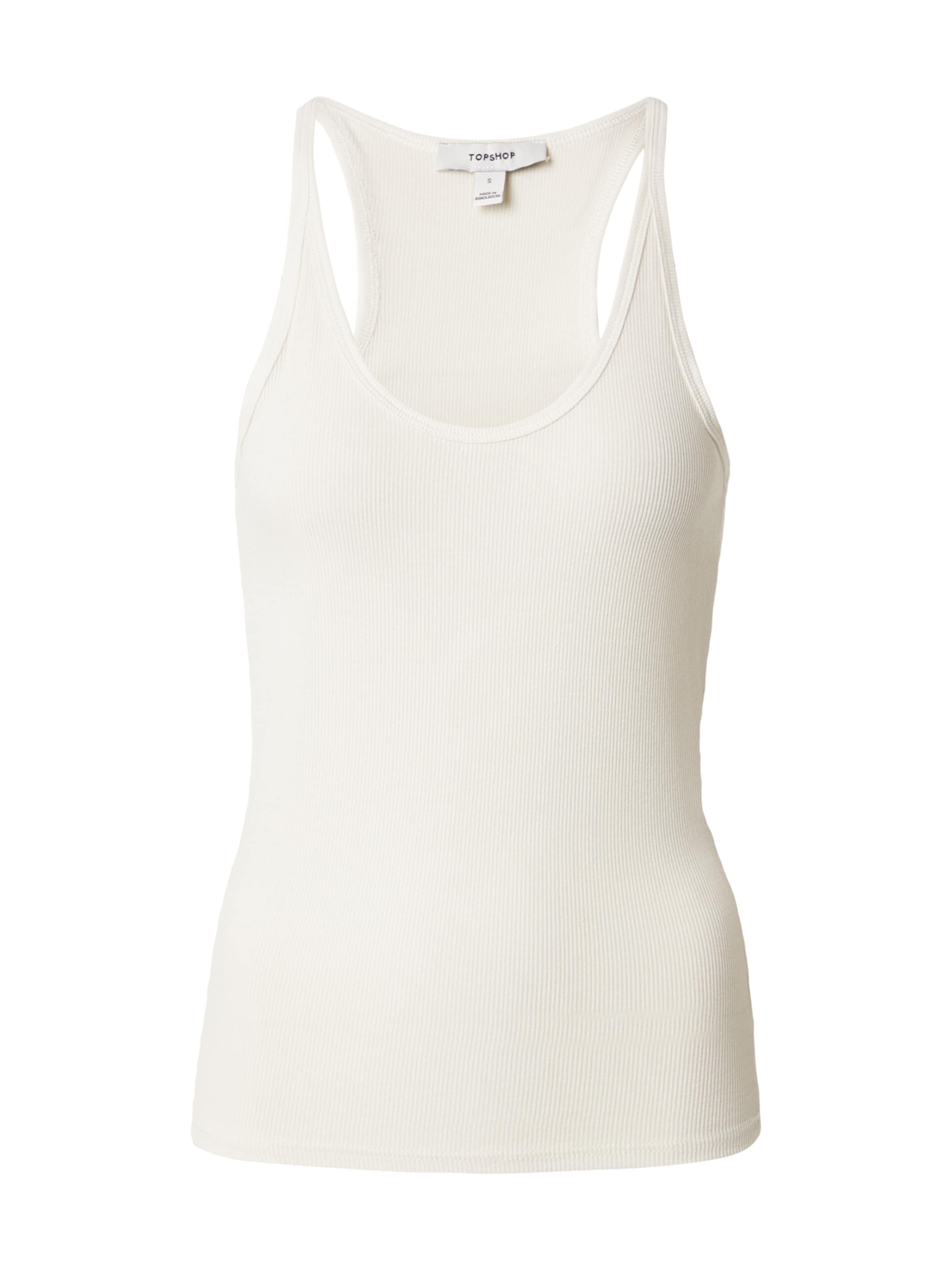 TOPSHOP - Top 'TSHENRI' em bege: frente