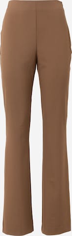 modström Flared Trousers 'Anker' in Brown: front