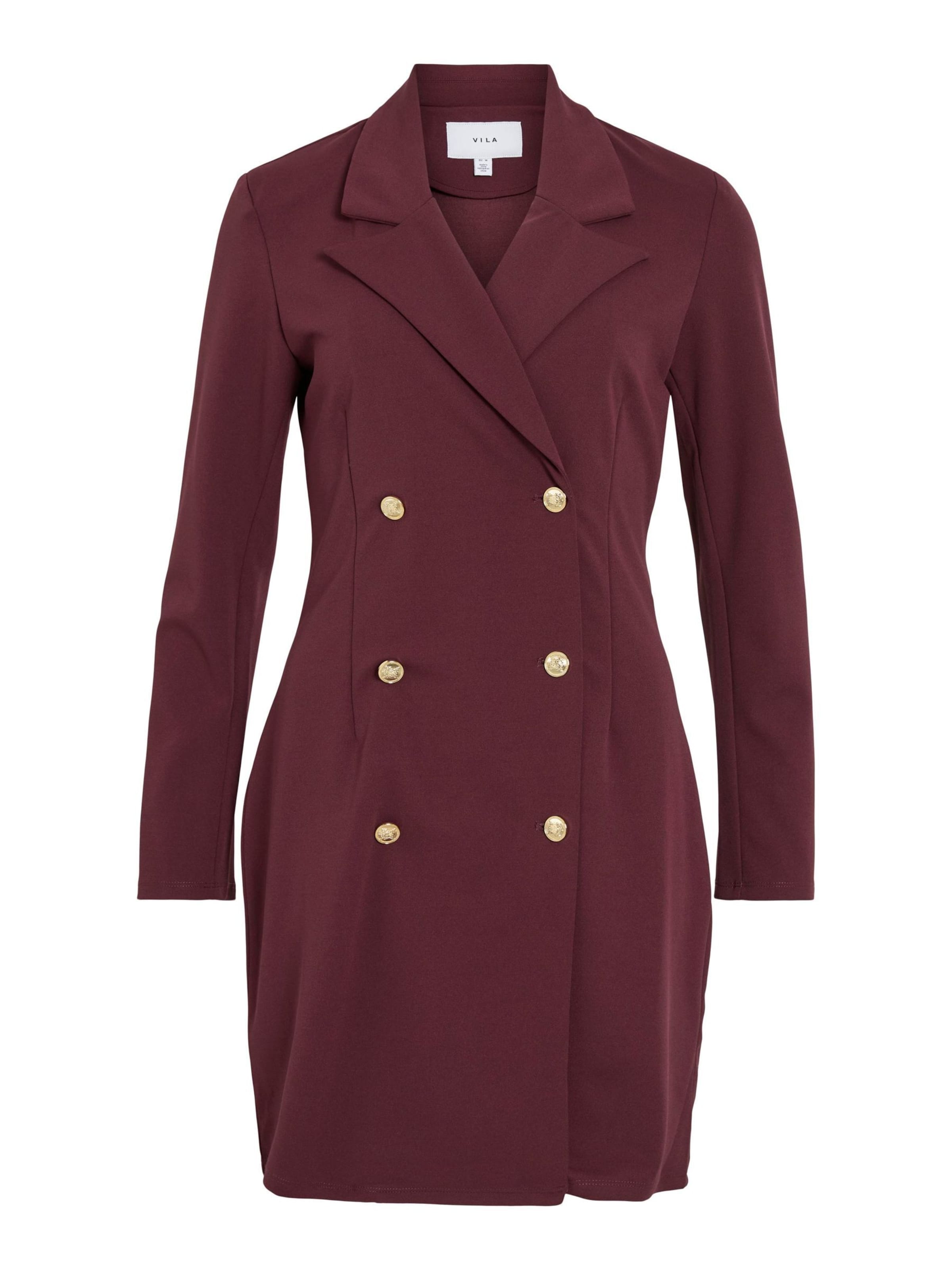 VILA Dress in Red: front