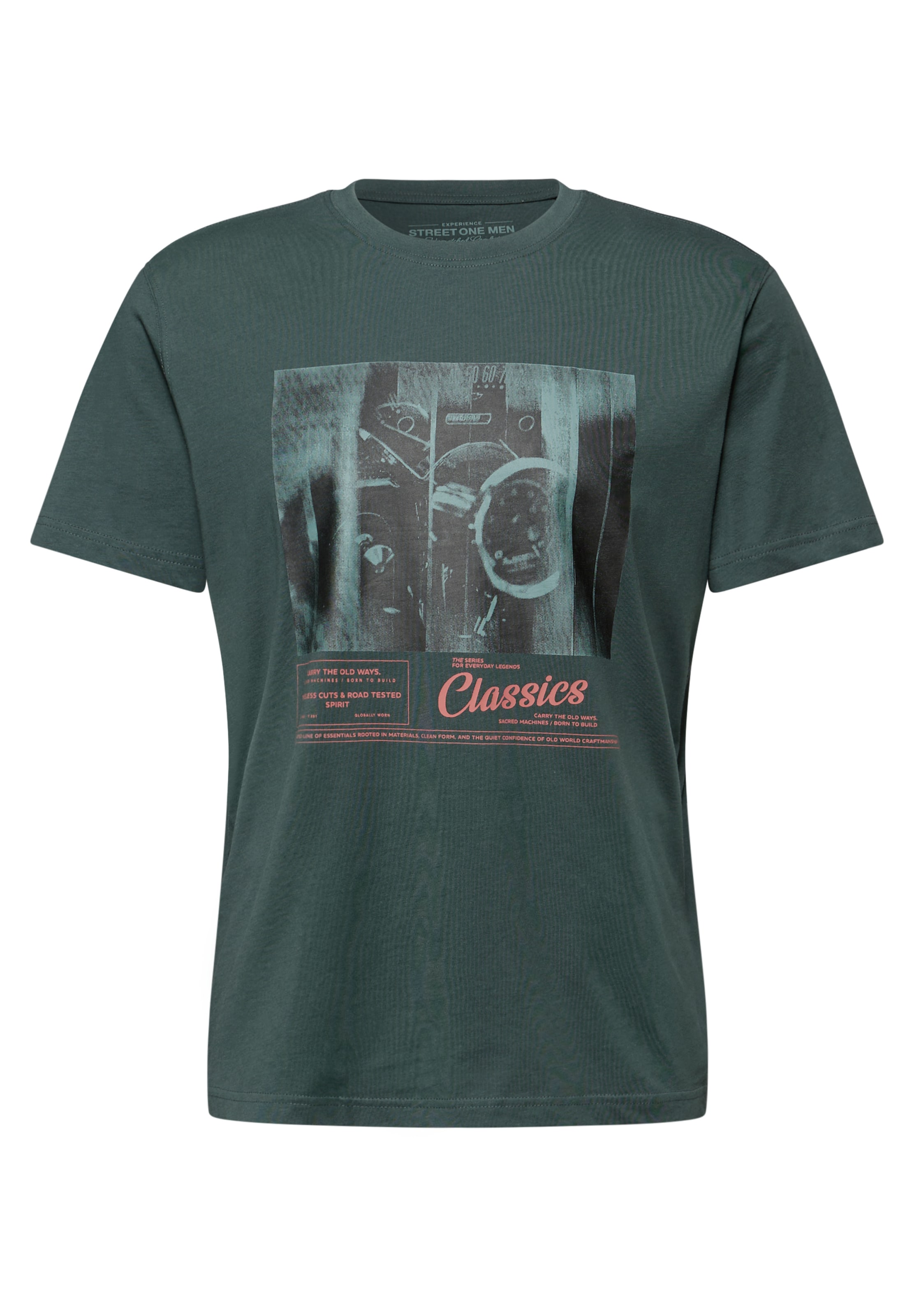 Street One MEN Shirt in Green: front