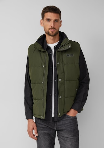 Gilet s.Oliver en vert : devant