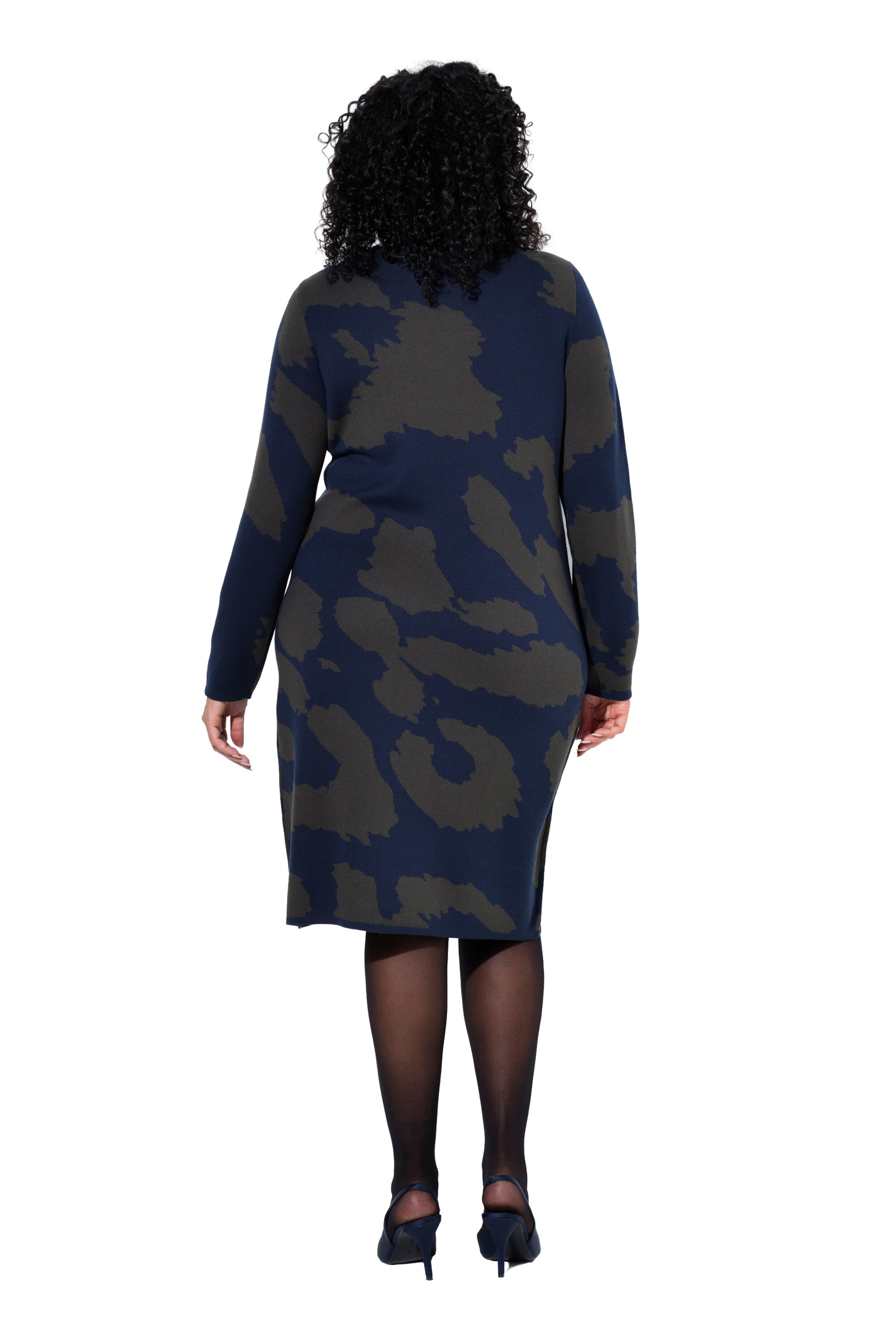 Ulla Popken Jurk in Blauw