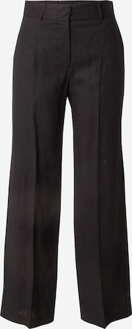 Pantalon à plis 'SLFTANIA-RITA' SELECTED en noir : devant