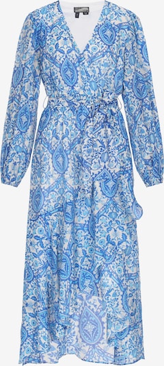 Suknelė iš DreiMaster Vintage, spalva – azuro spalva / sodri mėlyna („karališka“) / balta, Prekių apžvalga
