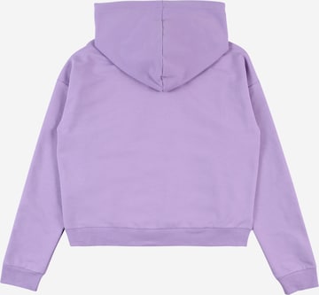 Pieces KidsSweater majica 'ALOHA' - ljubičasta boja