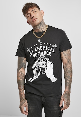 T-Shirt 'My Chemical Romance Pyramid' Mister Tee en noir : devant