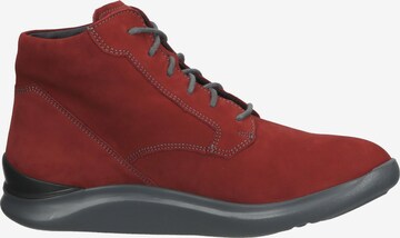 Ganter High-Top Sneakers in Red