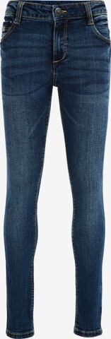 WE Fashion Skinny Jeans in Blau: predná strana