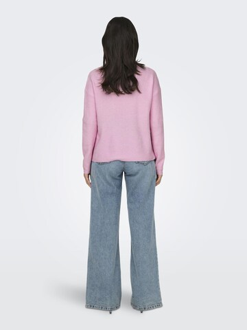 ONLY Pullover 'ONLCamilla' in Pink