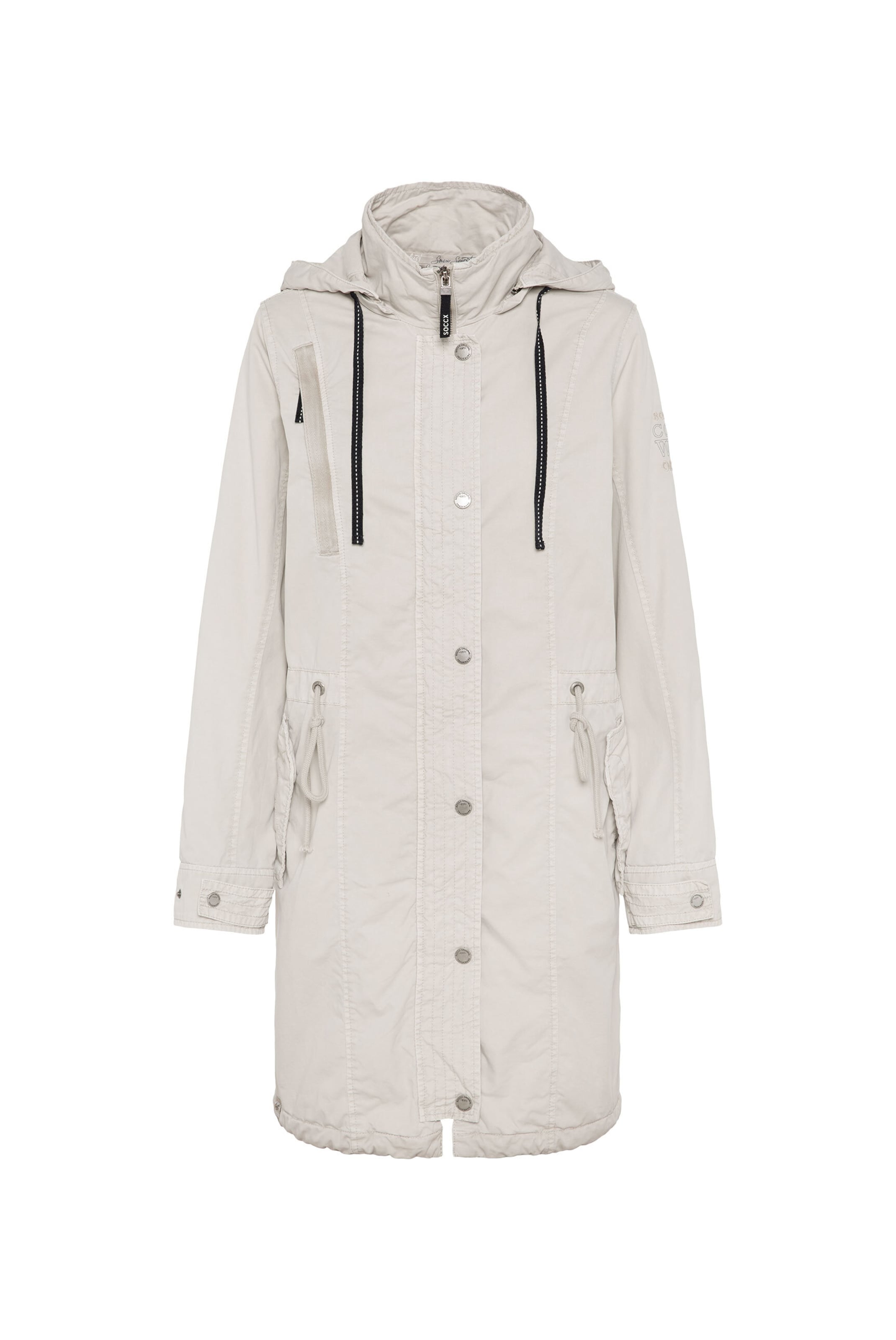 Soccx Winter Parka in Beige: front