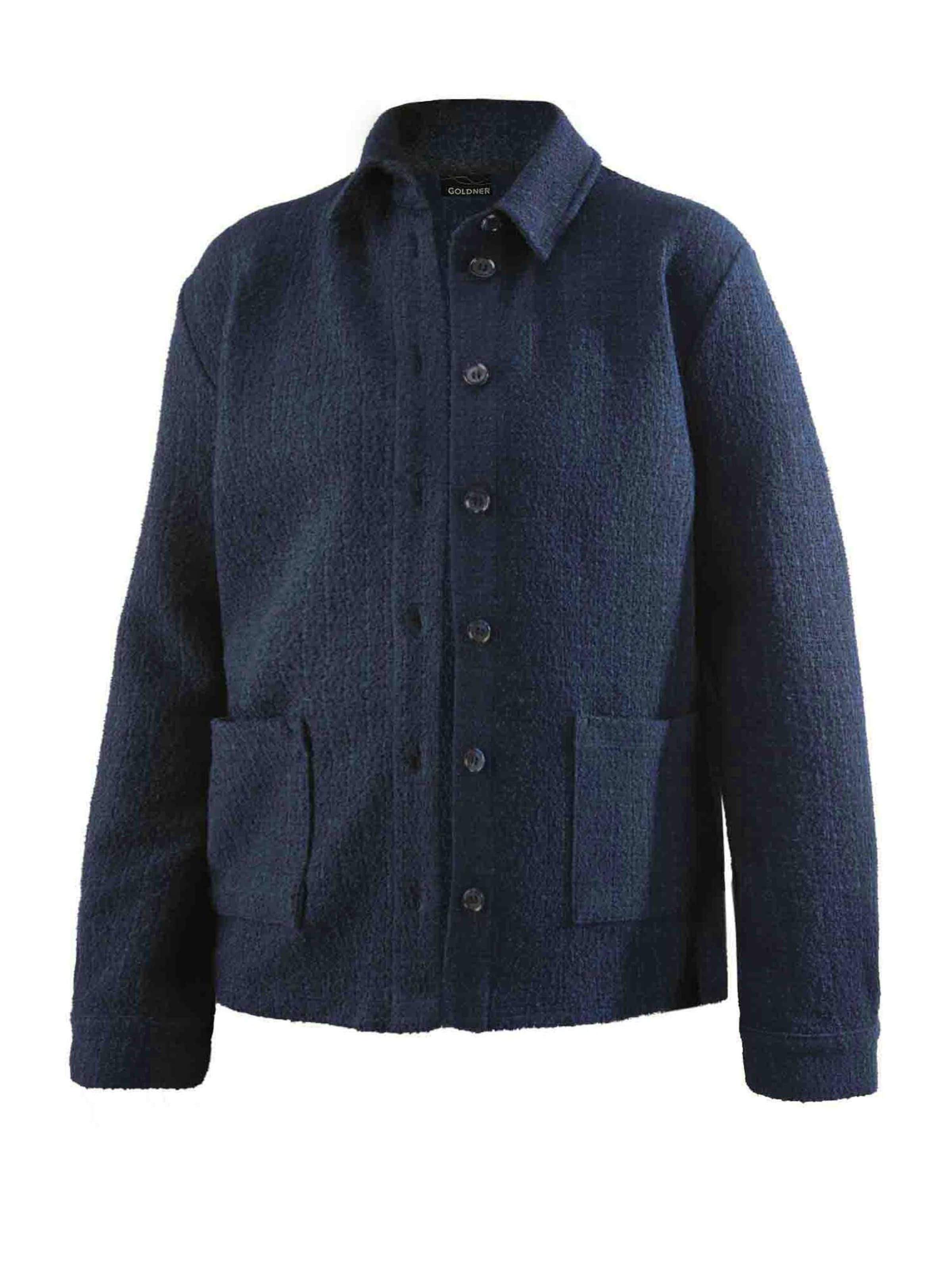 Veste mi-saison Goldner en bleu : devant