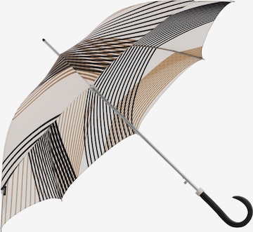 Ombrello 'Elegance Boheme' di Doppler Manufaktur in marrone: frontale