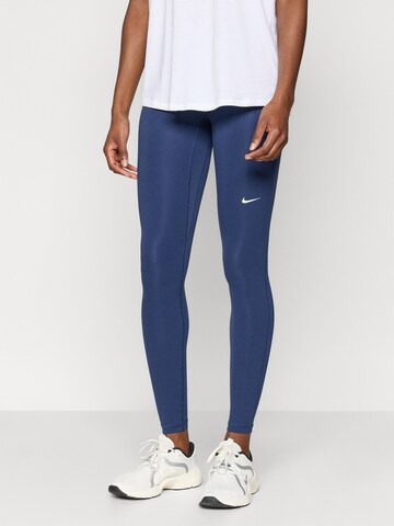 NIKE Skinny Sportnadrágok '365' - kék: elől