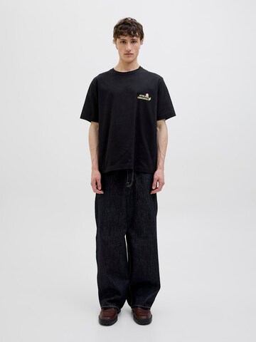 JACK & JONES Μπλουζάκι 'JORAcapulco' σε μαύρο