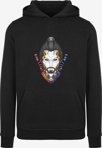 F4NT4STIC Sweatshirt 'Cyberpunk' in Zwart: voorkant