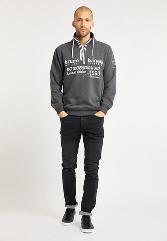 BRUNO BANANI Sweatshirt 'Dixon' in Grijs