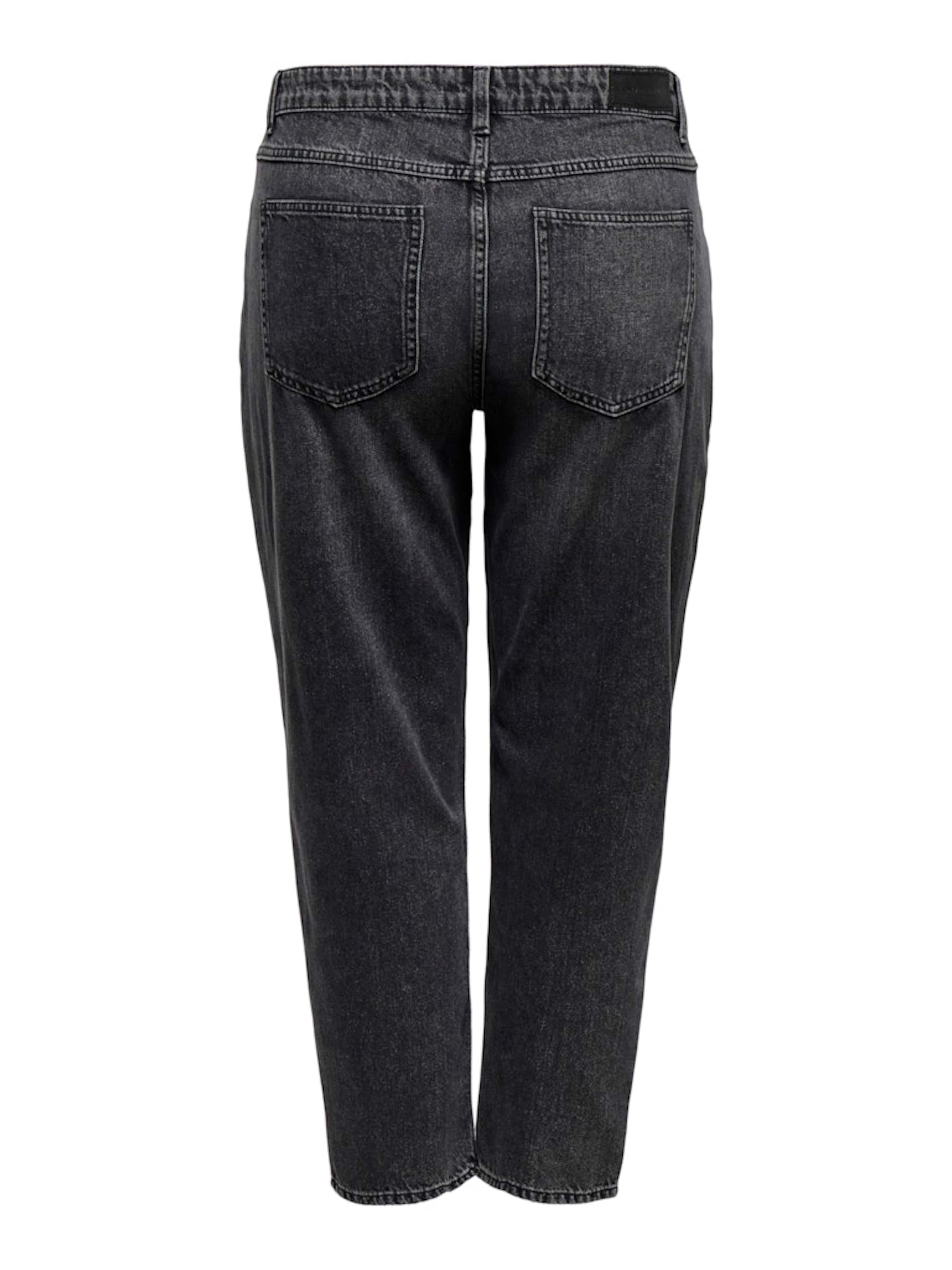 ONLY Carmakoma Слим фит Дънки 'CARLUMI' в черно