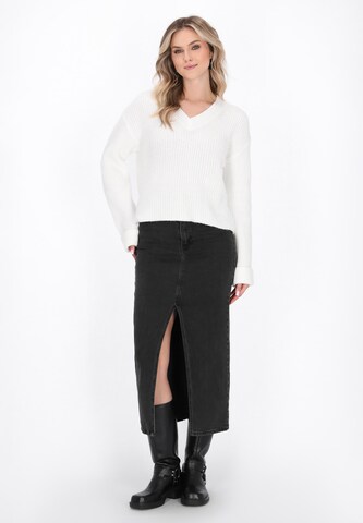 Pull-over DreiMaster Vintage en blanc
