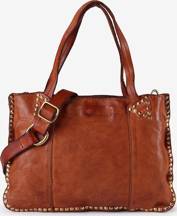 Campomaggi Schultertasche 'Cora' in Braun: Vorderseite