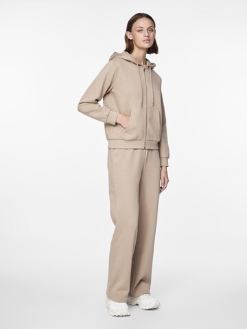PIECES Sweatjakke 'CHILLI' i beige