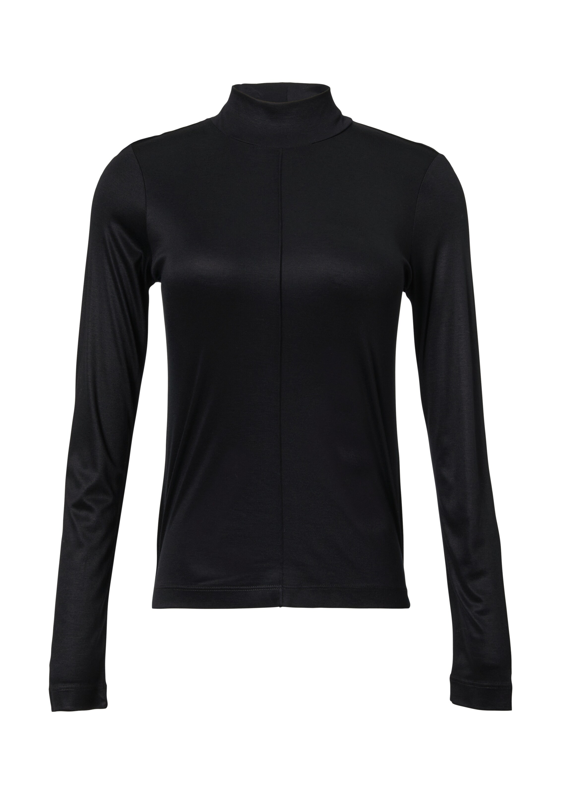 COMMA Shirt in Schwarz: Vorderseite