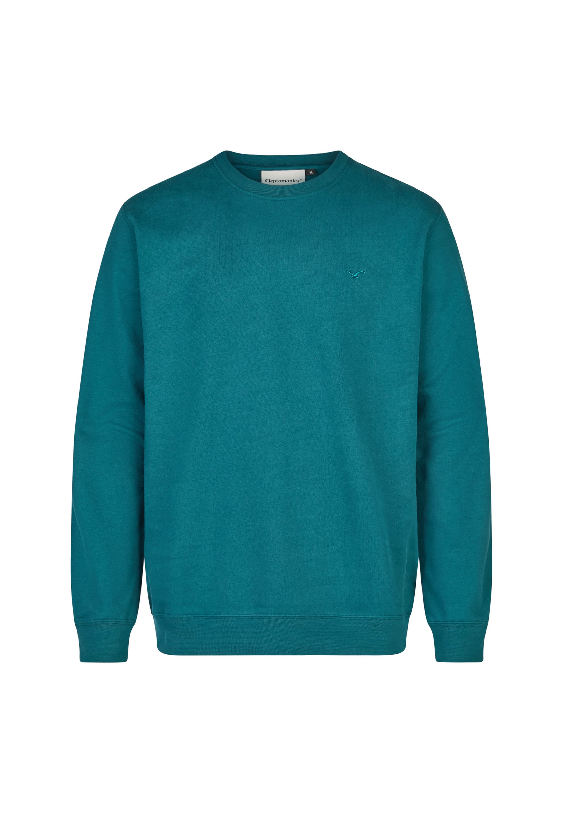 Cleptomanicx Sweatshirt 'Ligull' in Blau: Vorderseite