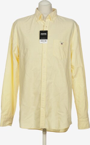 GANT Button Up Shirt in L in Yellow: front