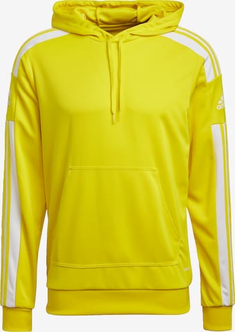 ADIDAS PERFORMANCE Sports sweatshirt 'Squadra' in Yellow: front