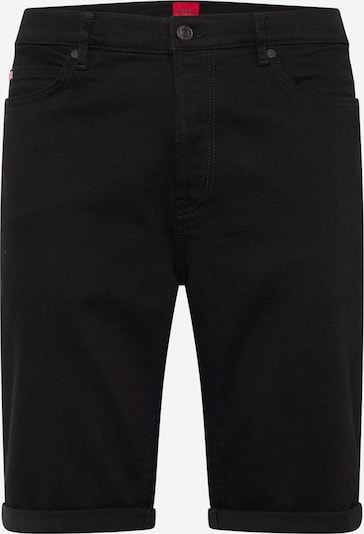 HUGO Red Shorts in black denim, Produktansicht