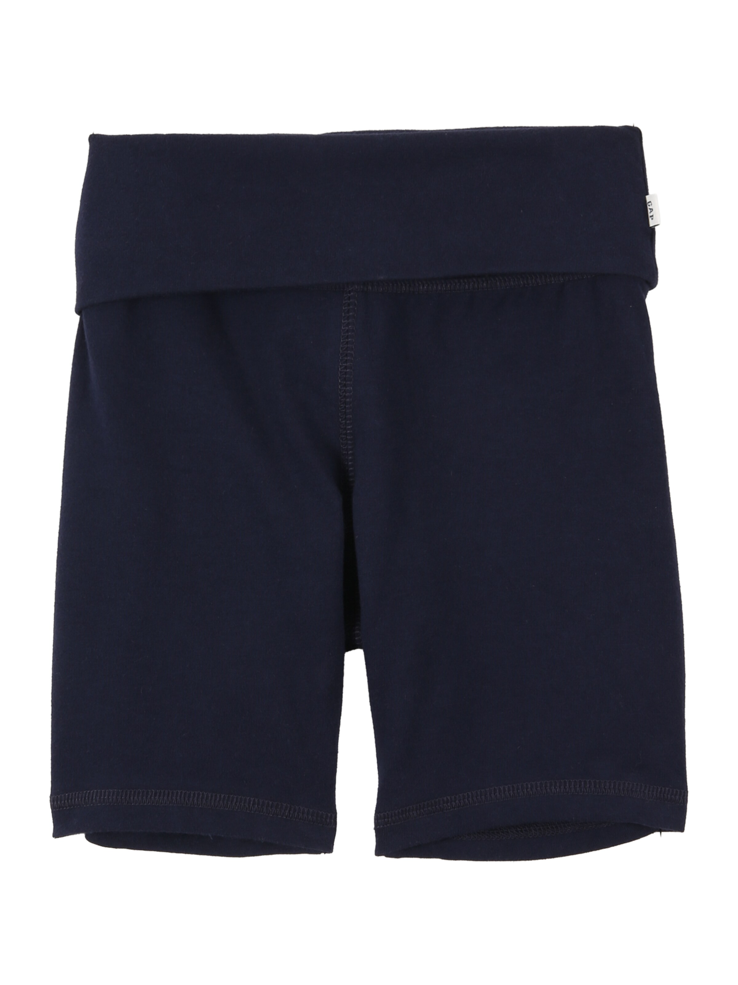 GAP Slim fit Trousers 'FOLDOVER' in Blue: front