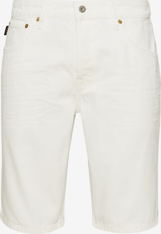 Superdry Jeans in Wit: voorkant