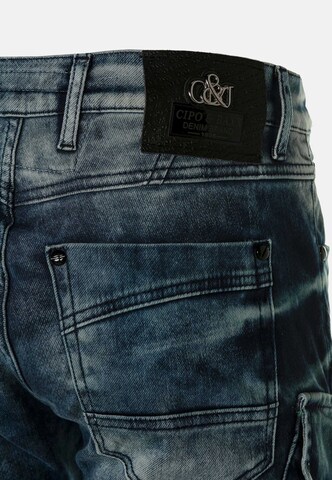 CIPO & BAXX Regular Cargojeans in Blauw