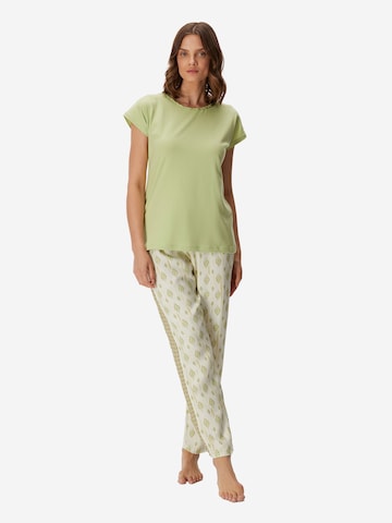 Pyjama 'Dahlia' Goldenbay en vert : devant