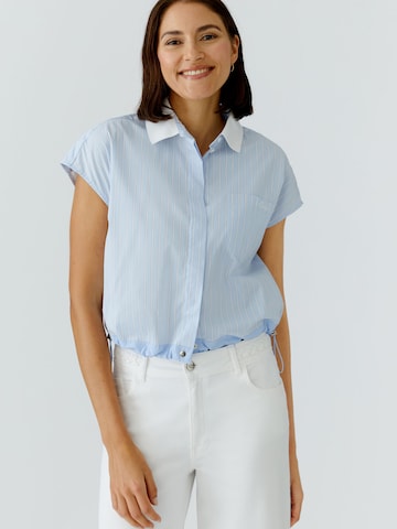 OUI Bluse in Blau: Vorderseite
