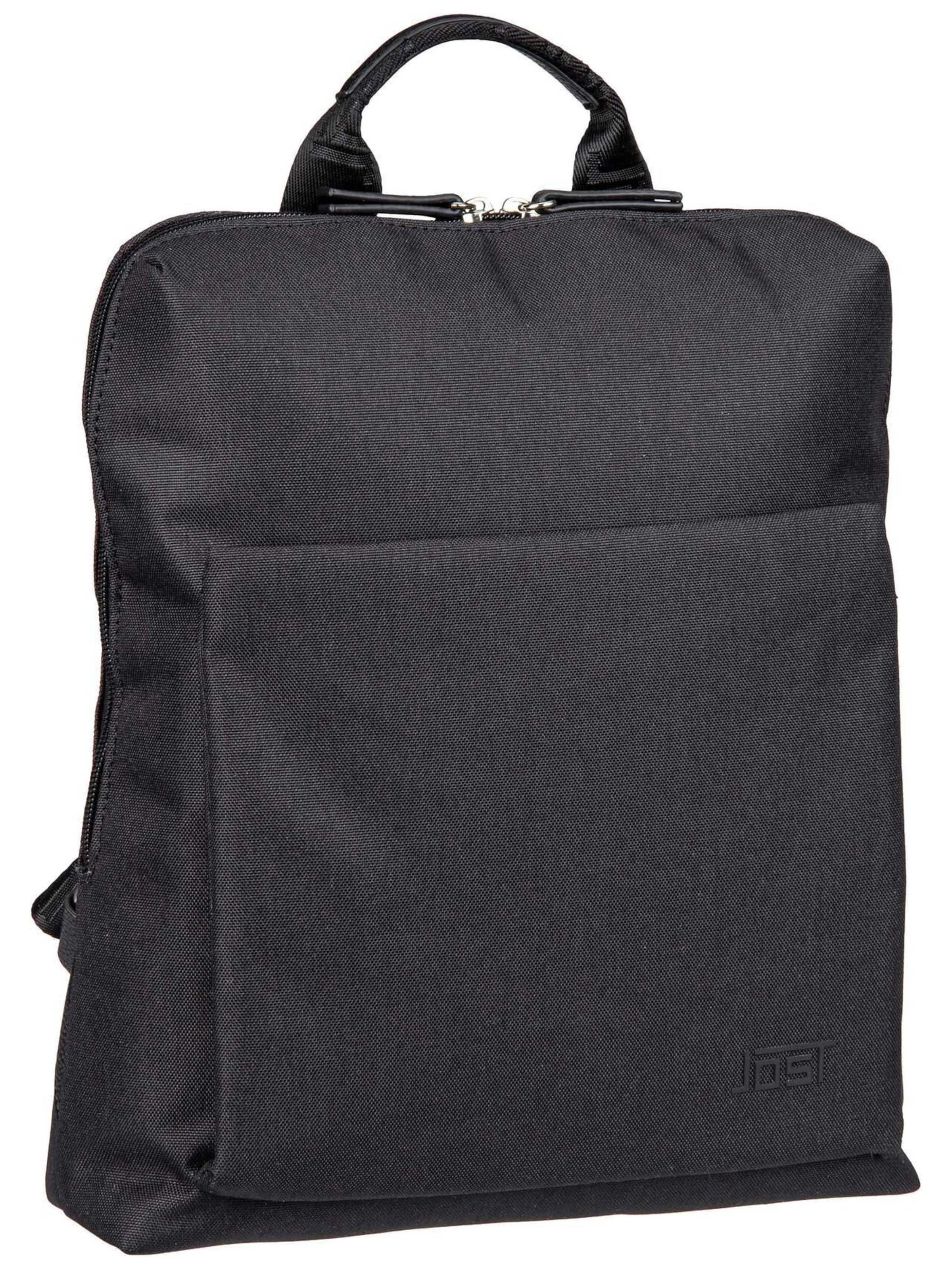 JOST Rucksack 'Bergen' in Schwarz: Vorderseite