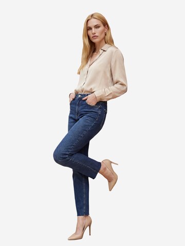 My fashion Slim fit Jeans in Blue: front